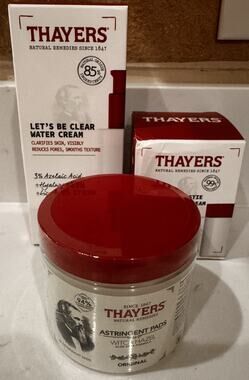 Lot Of 3- Thayers Barrier Bestie Ultra Whip Cream Fragrance-Free